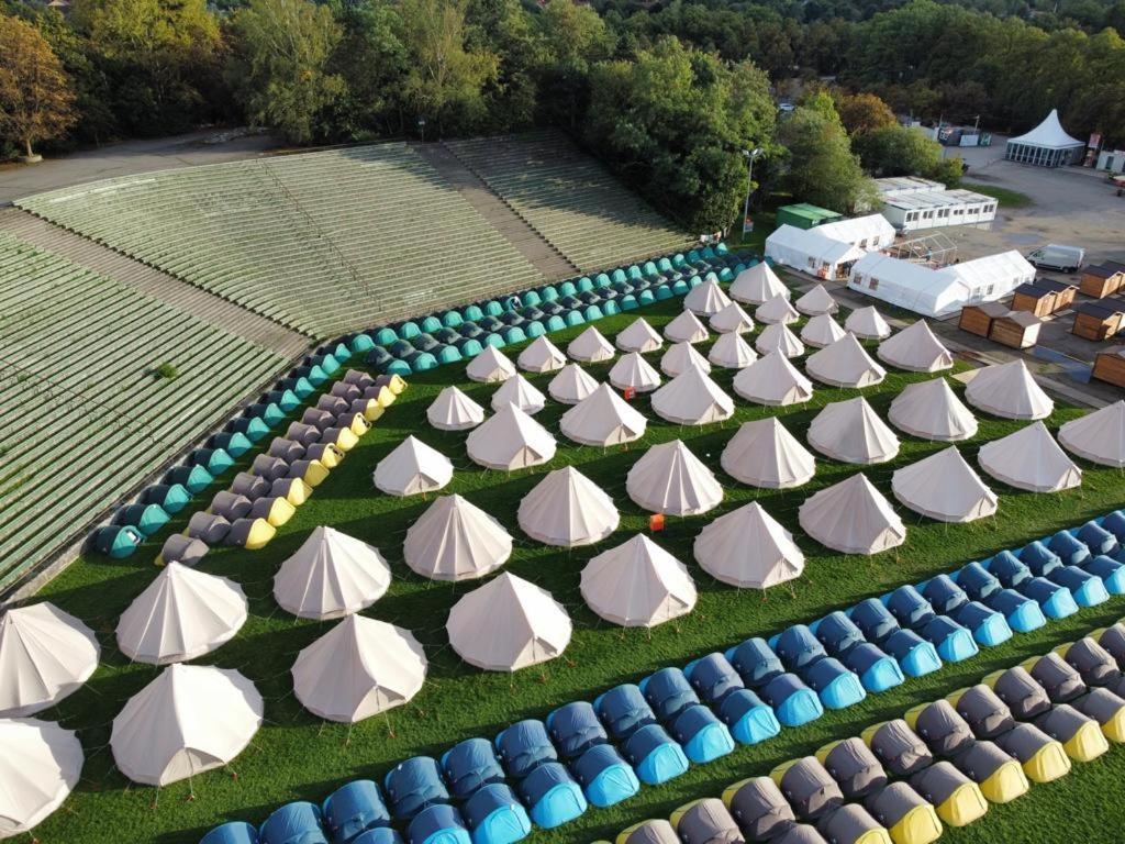 Hotel Festanation Oktoberfest Camp #2 Múnich Exterior foto