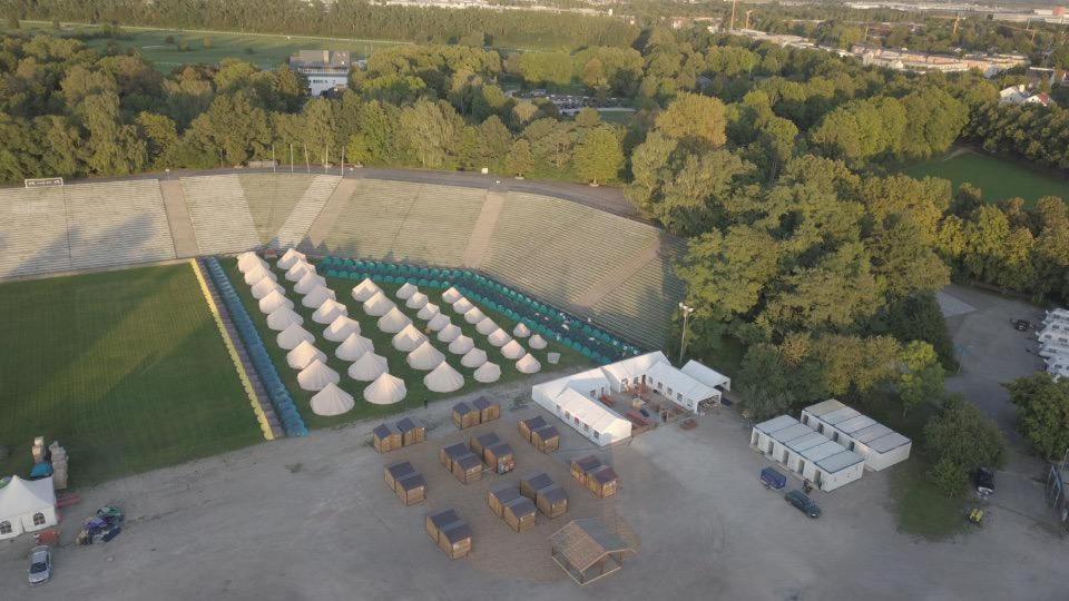 Hotel Festanation Oktoberfest Camp #2 Múnich Exterior foto